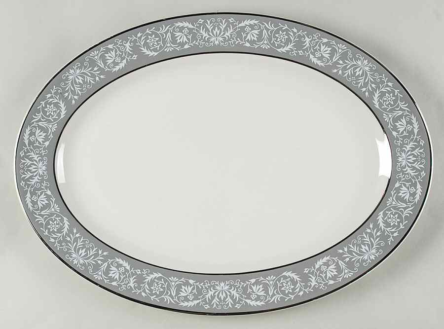 Prelude 15" Oval Serving Platter by Vogue-1