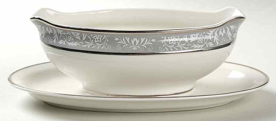 Prelude Gravy Boat with Attached Underplate by Vogue-1