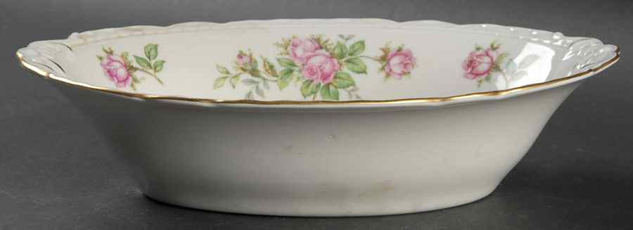 Southern Rose 10" Oval Vegetable Bowl by Vogue-1