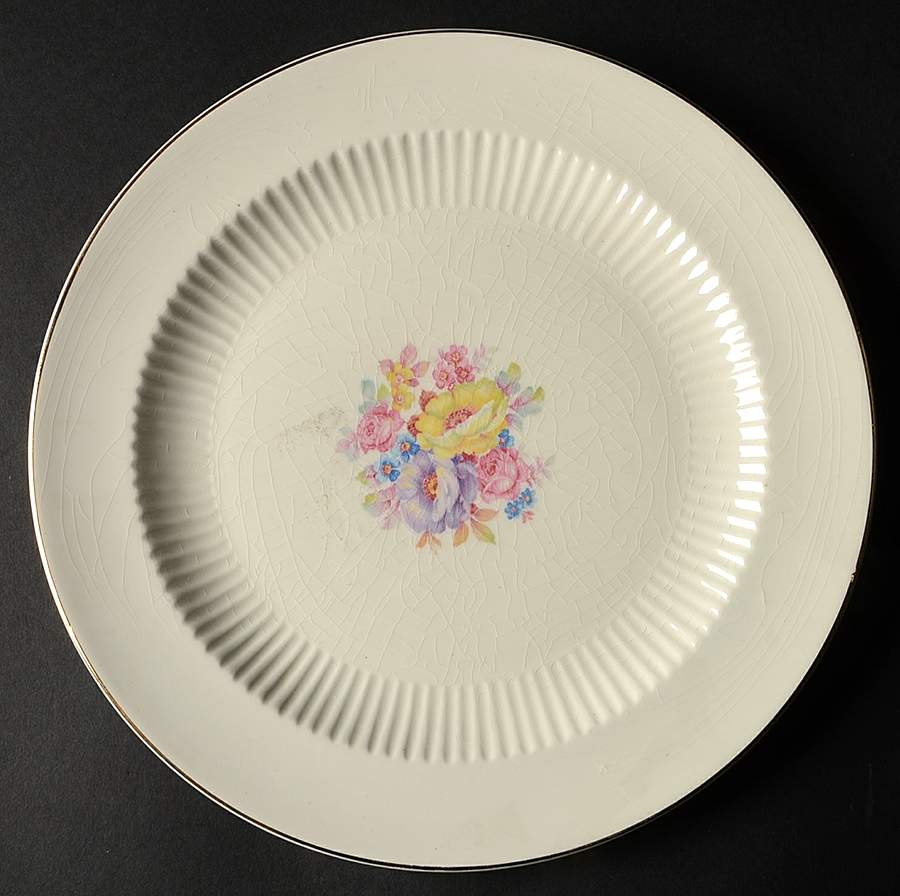 Spring Rose (USA) Dinner Plate by Victoria (USA)-1