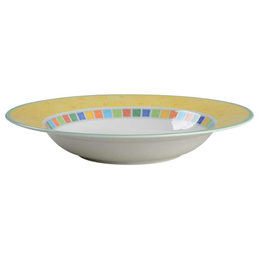 Twist Alea Limone Large Rim Soup Bowl by Villeroy & Boch-1