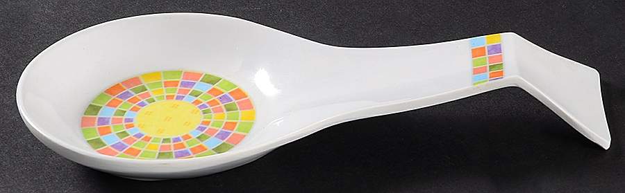 Twist Alea Limone Melamine Spoon Rest (Holds 1 Spoon) by Villeroy & Boch-1
