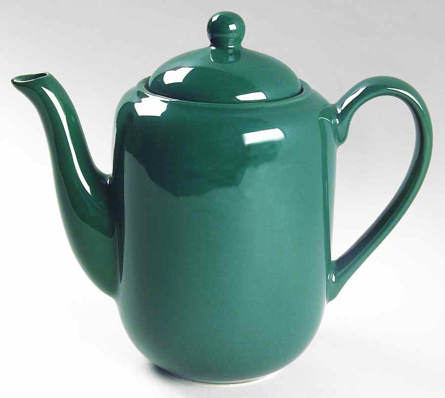 Prisma Hunter Green Coffee Pot & Lid by Vista Alegre-1