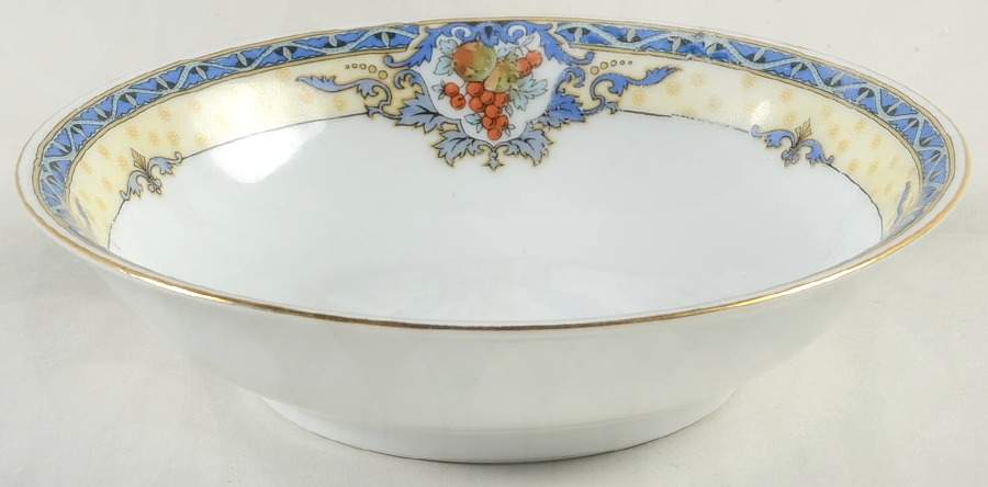 Oxford Fruit/Dessert (Sauce) Bowl by Victoria (Czech)-1