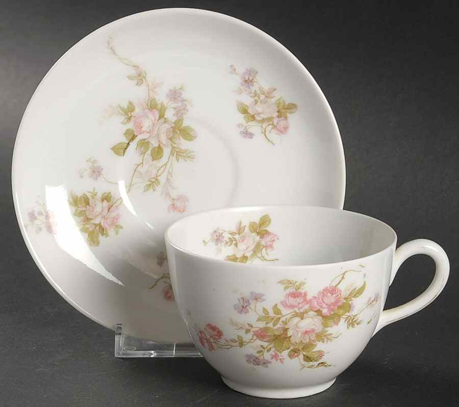 VNN49 Flat Cup & Saucer Set by Vienna-1