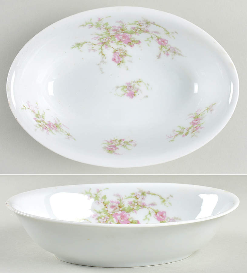 VTO23 8" Oval Vegetable Bowl by Victoria (Austria)-1