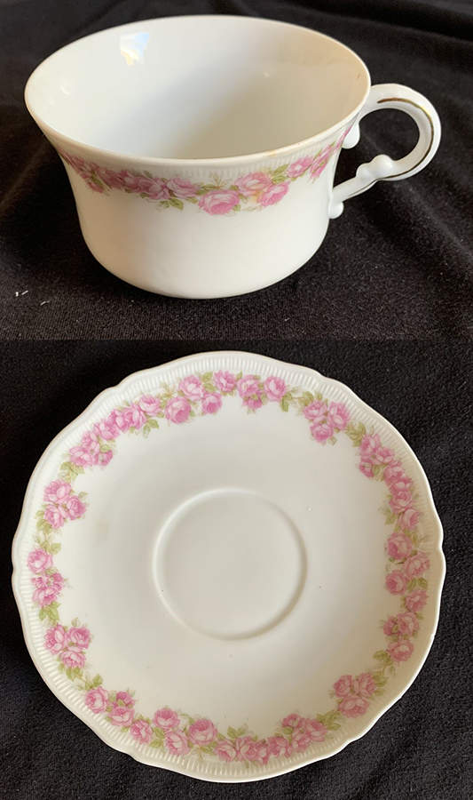 VNN51 Footed Cup & Saucer Set by Vienna-1