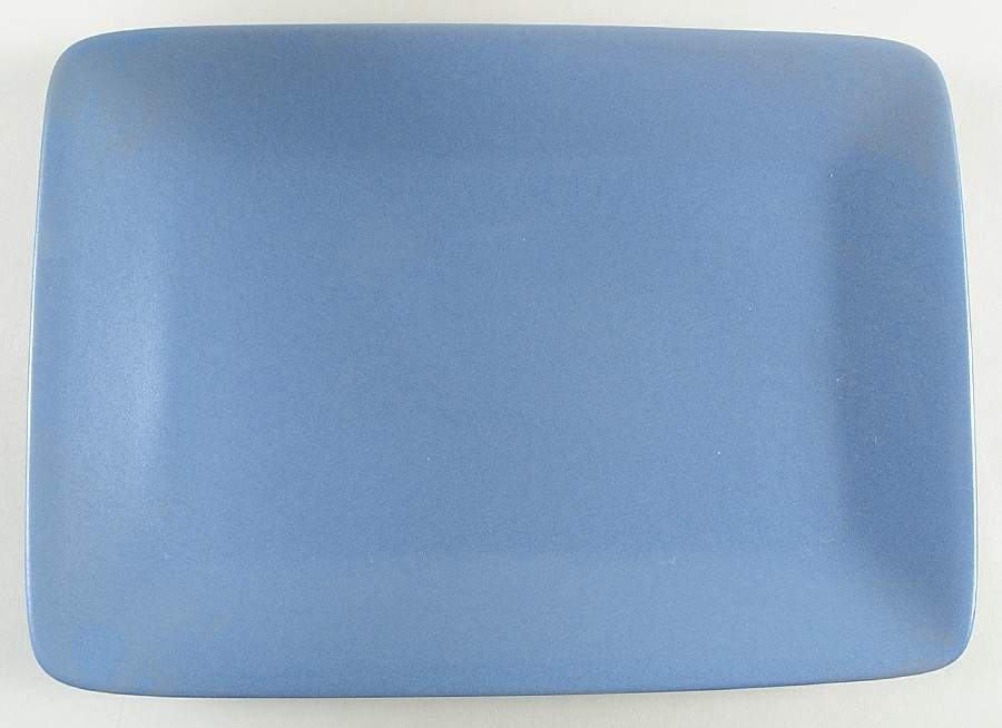 Quattro Blue 12" Rectangular Serving Platter by Vista Alegre-1
