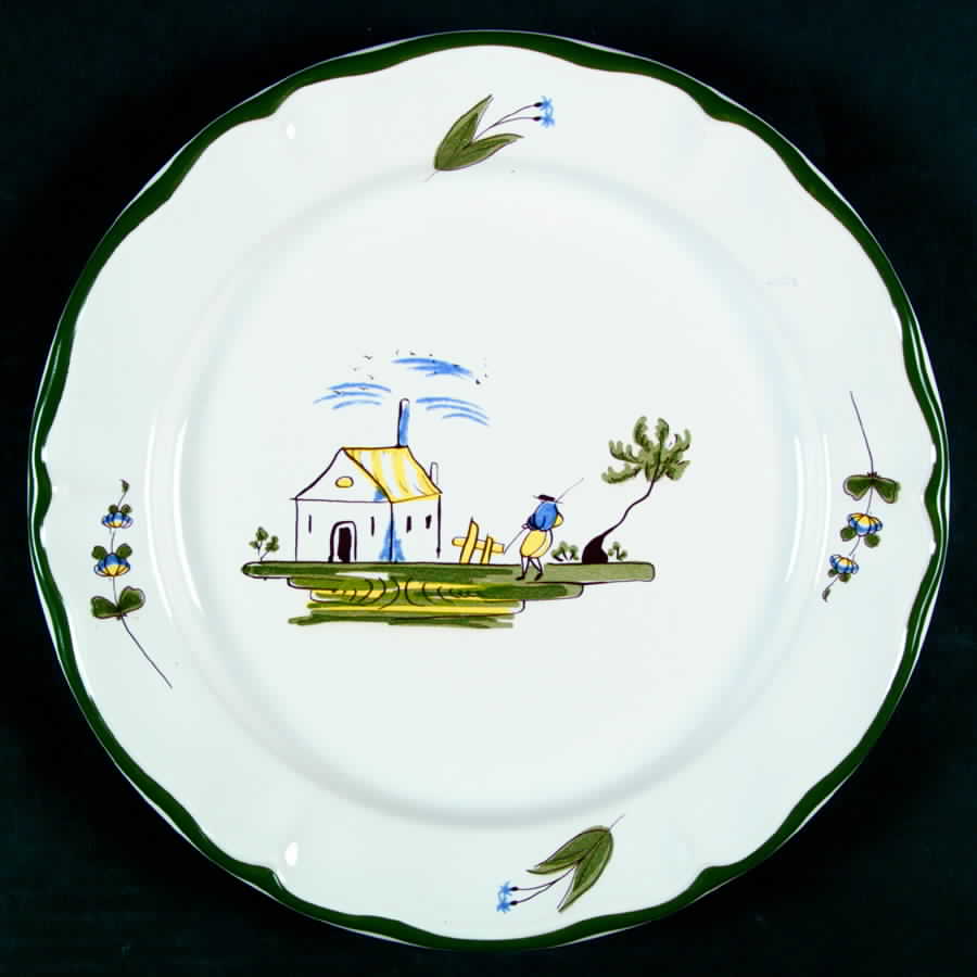 Cabanon Dinner Plate by Varages-1