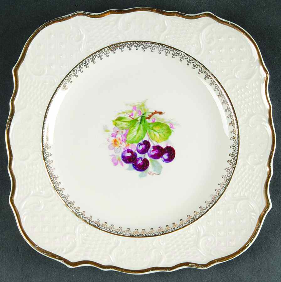 VOG84 Square Salad Plate by Vogue-1