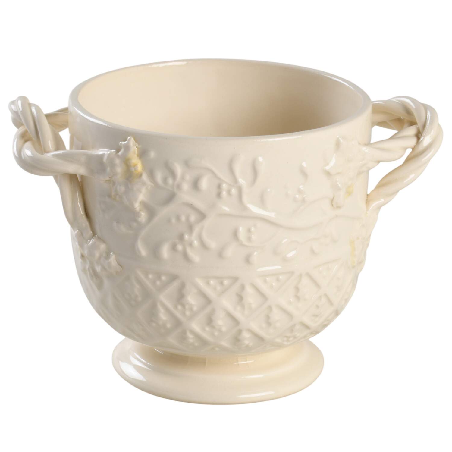 Classical Christmas Sugar Bowl No Lid by Vaillancourt Folk Art-1