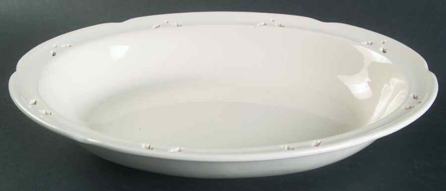 Classical Christmas 12" Oval Vegetable Bowl by Vaillancourt Folk Art-1