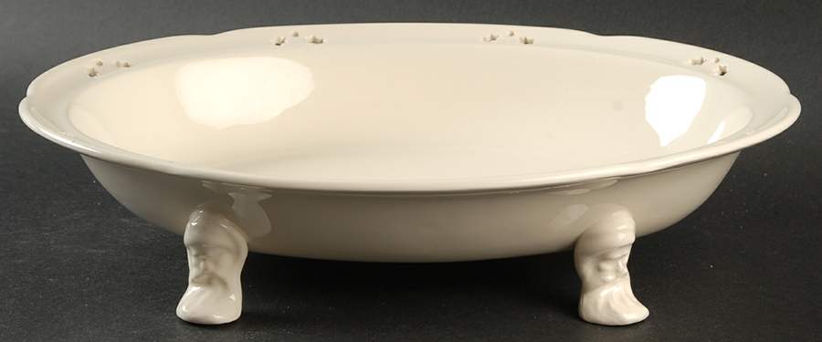 Classical Christmas Large Footed Bowl by Vaillancourt Folk Art-1