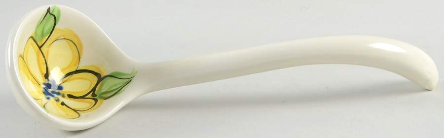 Bloomin' Blossoms Tureen Ladle by Vicki Carroll Studio-1