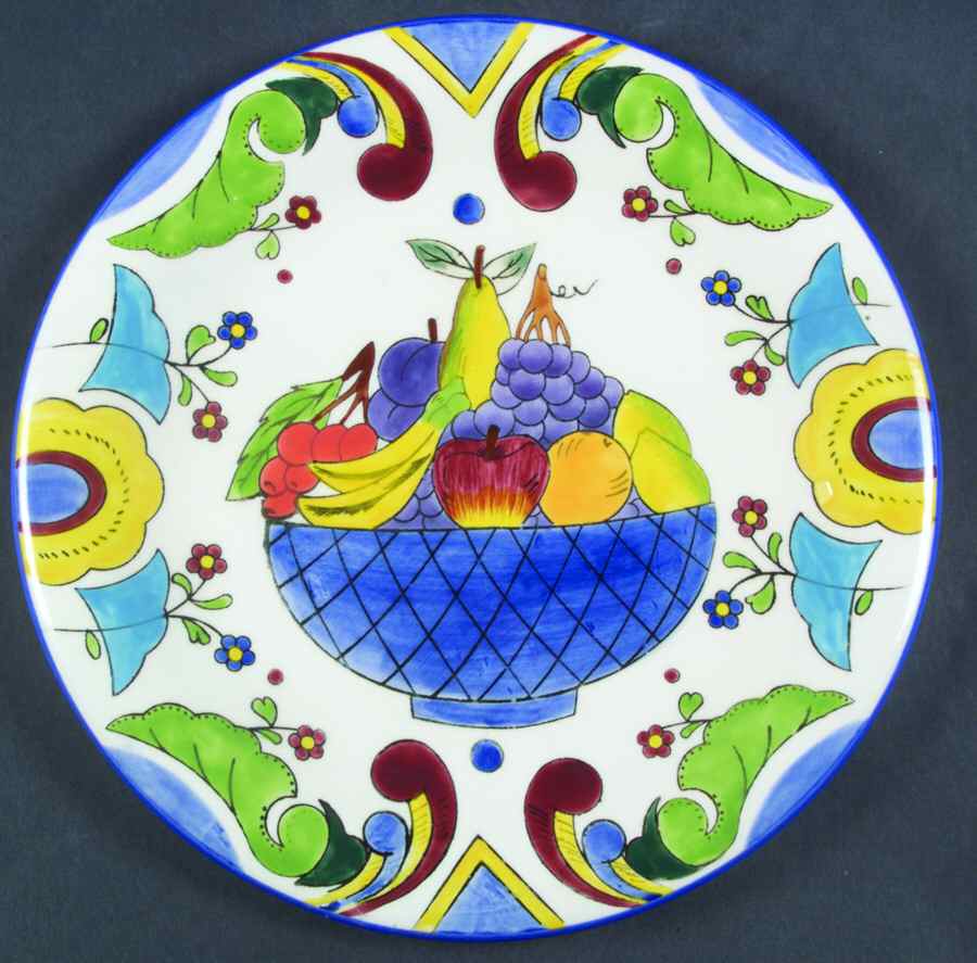 Avignon Fruit Dinner Plate by Villa Fiori-1