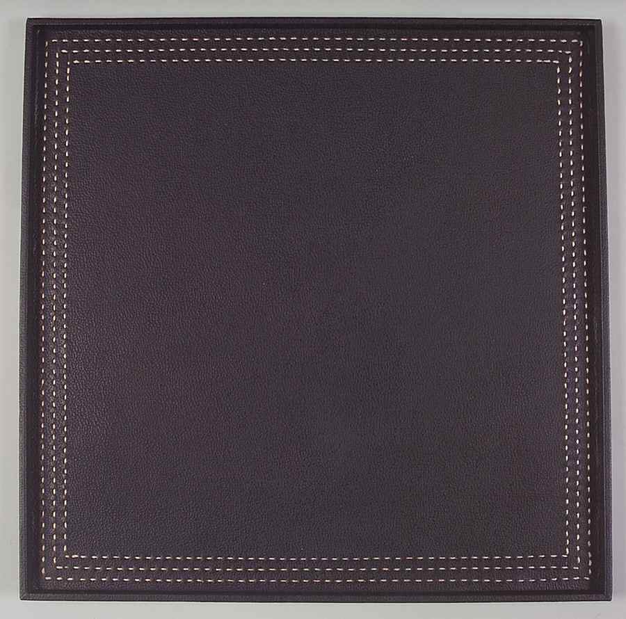 Stitch Collection 14" Square Tray by Vera Wang-1