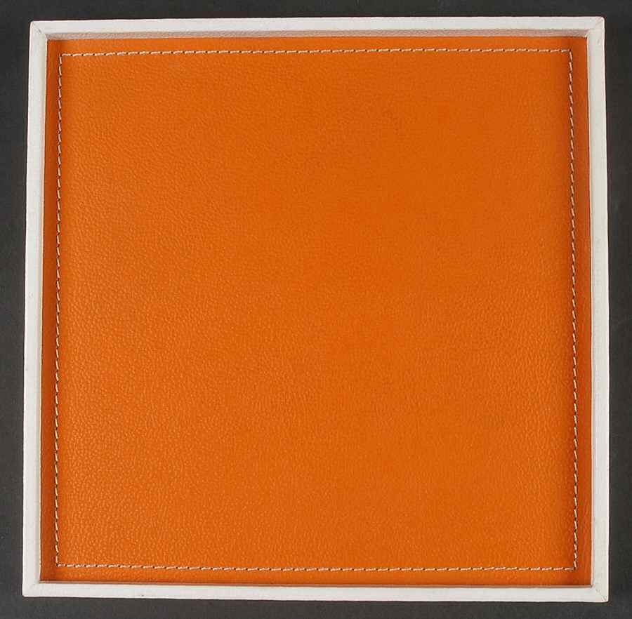 Stitch Collection 8" Square Tray by Vera Wang-1