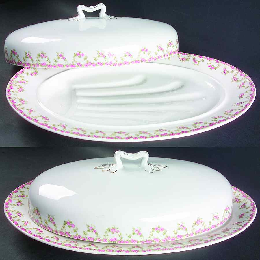 VNN43 Oval Platter with Well & Lid by Vienna-1