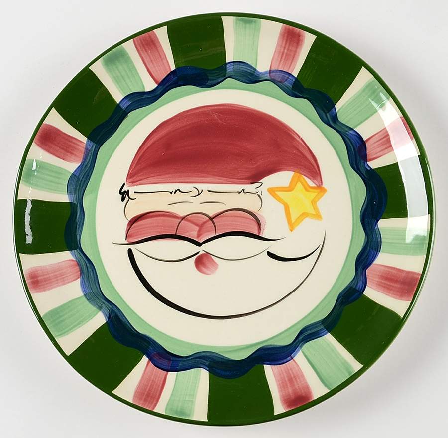 Tis the Season Dinner Plate by Vicki Carroll Studio-1