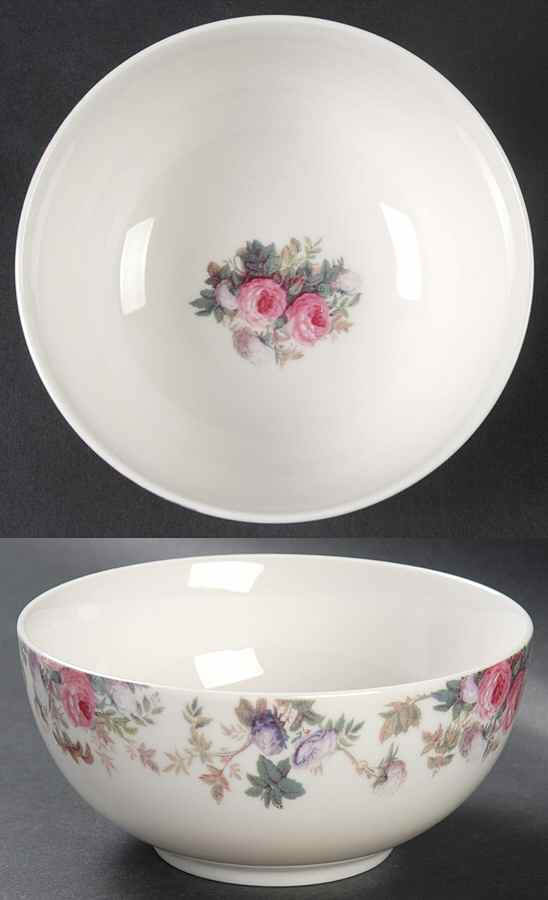 Brompton Rose Soup/Cereal Bowl by Victoria and Albert Museum-1