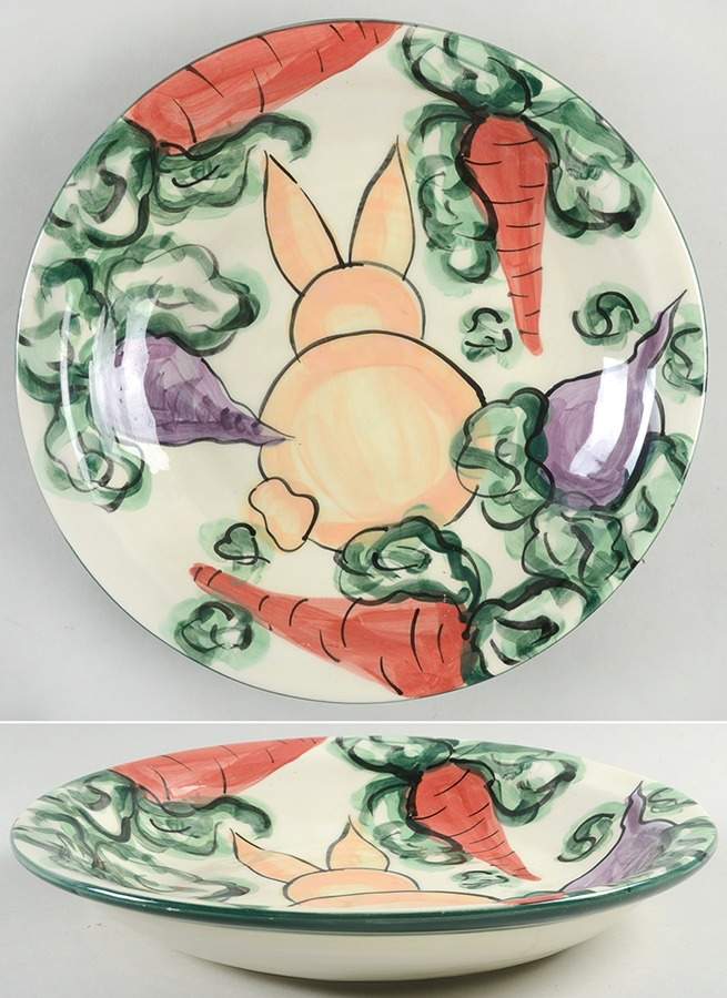Bon Appetite 12" Pasta Serving Bowl by Vicki Carroll Studio-1