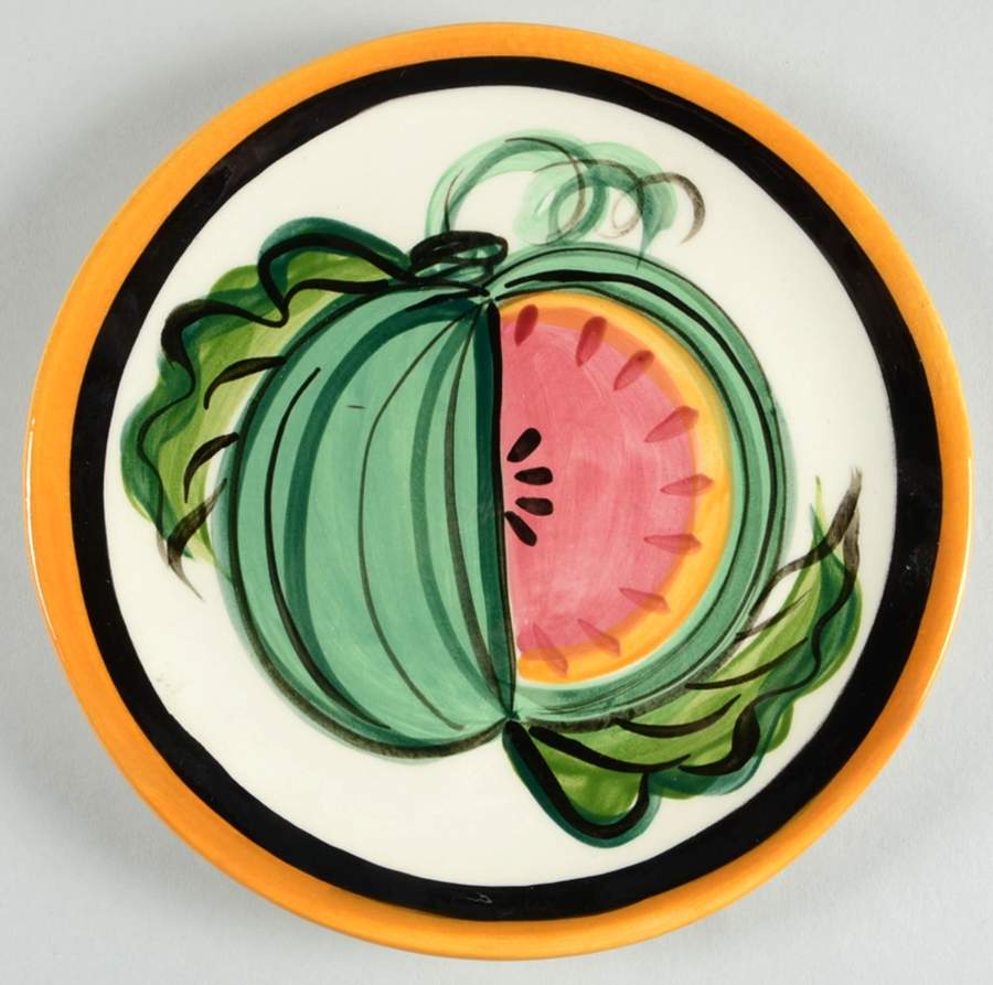 Bon Appetite Salad Plate by Vicki Carroll Studio-1