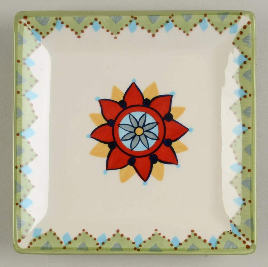 Catalina Square Canape Plate by Vida By Eva Mendes-1