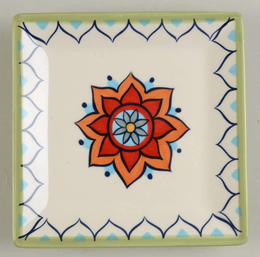 Catalina Square Canape Plate by Vida By Eva Mendes-1