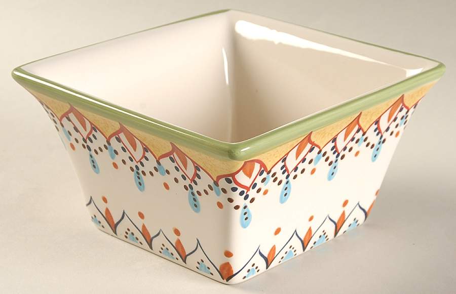 Catalina Square Soup/Cereal Bowl by Vida By Eva Mendes-1