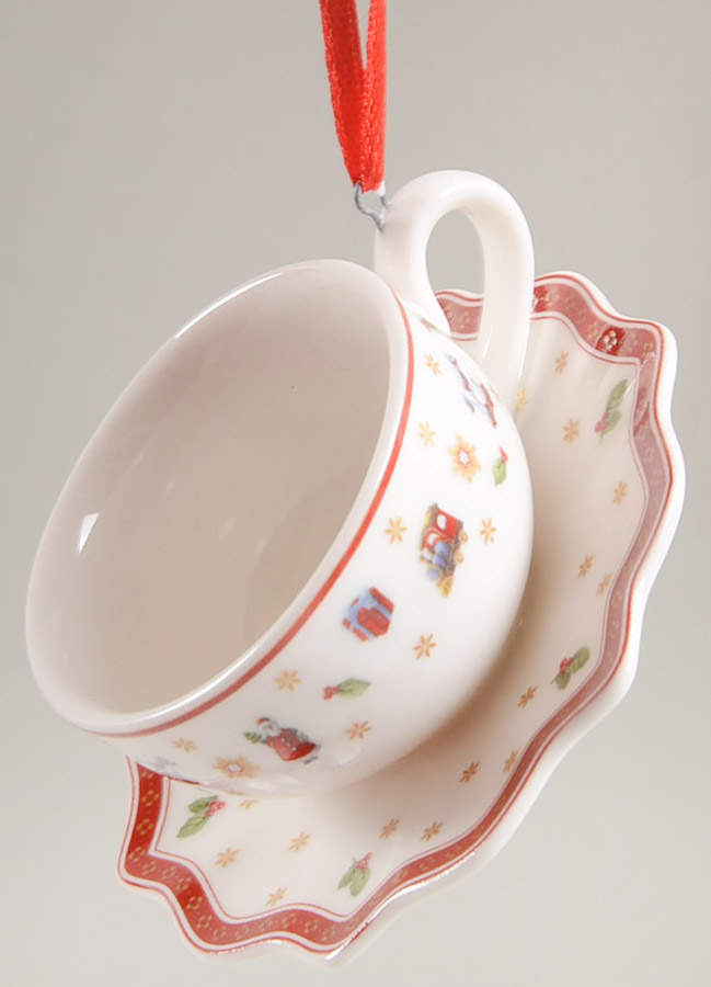 Toy's Delight Cup & Saucer Ornament by Villeroy & Boch-1