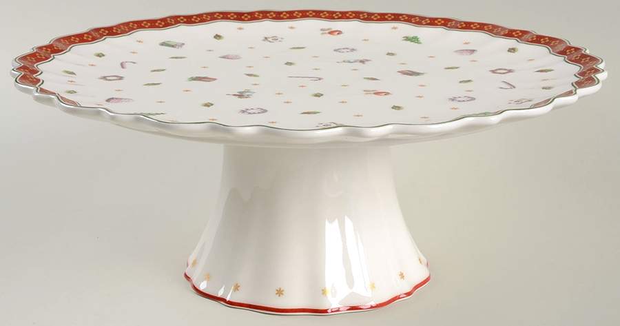 Toy's Delight 11" Diameter Pedestal Cake Stand by Villeroy & Boch-1