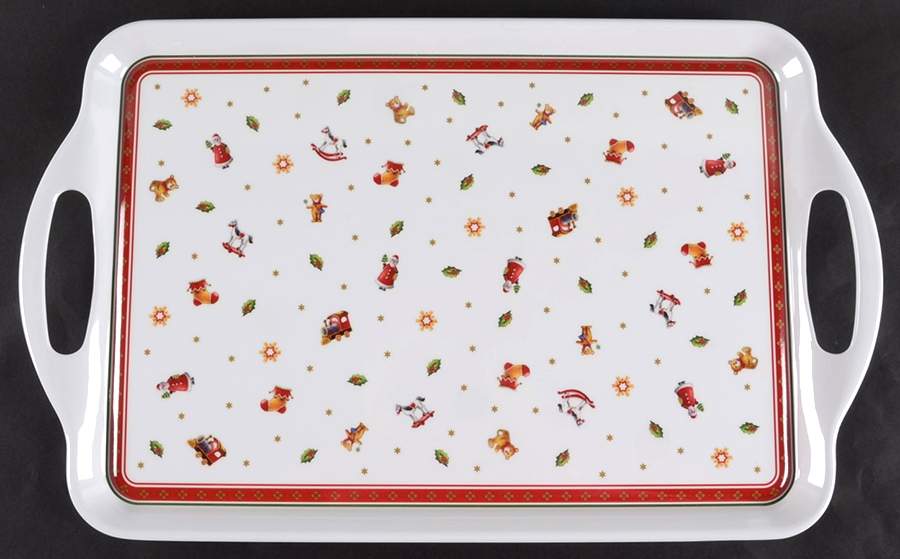 Toy's Delight 19" Rectangular Handled Serving Melamine Tray by Villeroy & Boch-1