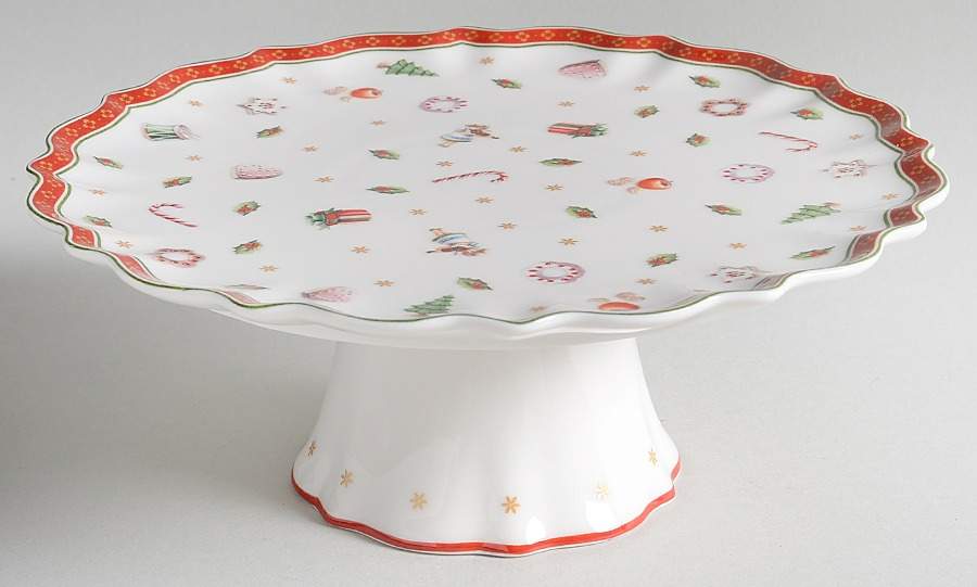 Toy's Delight 8" Diameter Pedestal Cake Stand by Villeroy & Boch-1
