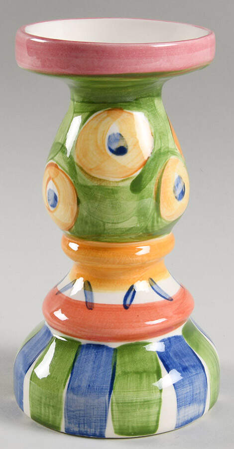 Splish Splash 7" Candlestick by Vicki Carroll Studio-1