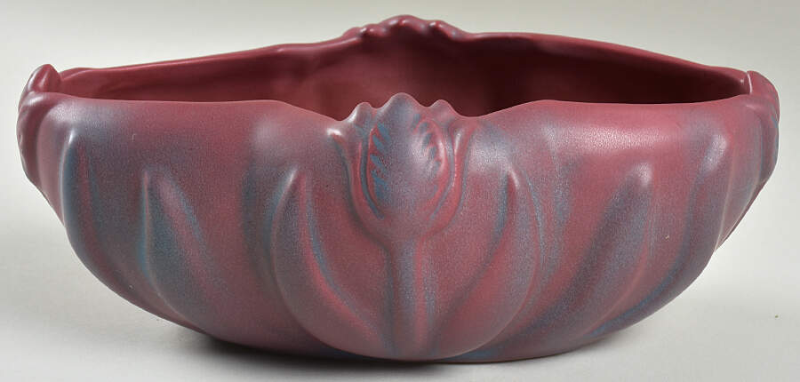 Art Pottery Tulip Bowl by Van Briggle Pottery-1