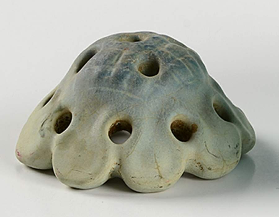 Art Pottery Grid/Frog for Vase by Van Briggle Pottery-1