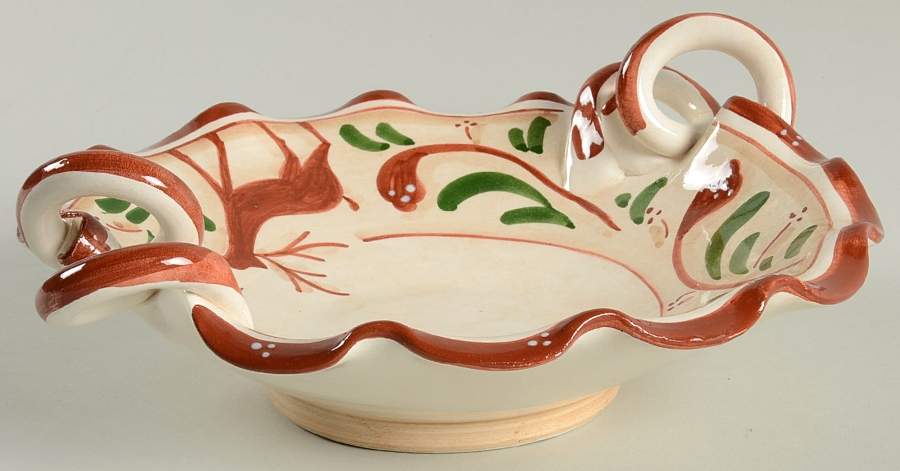 Renna 10" Scalloped Bowl by Vietri (Italy)-1