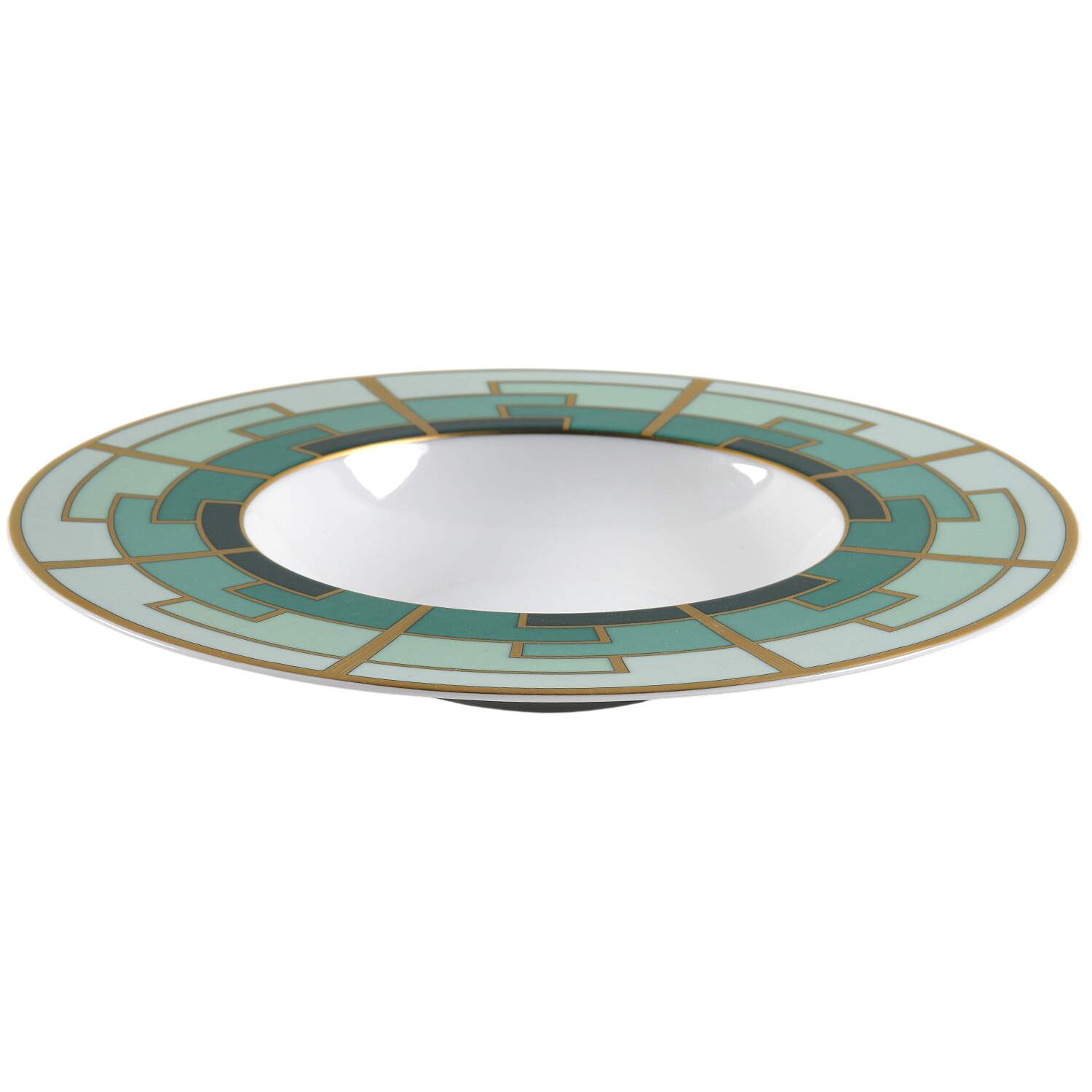 Emerald Large Rim Soup Bowl by Vista Alegre-1