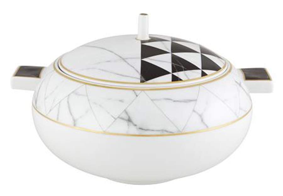Carrara Tureen &  Lid by Vista Alegre-1