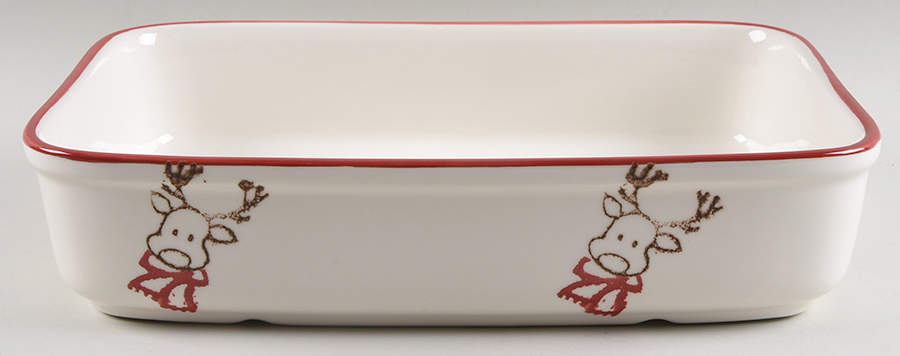 V4C7 12" Rectangular Baker by Value Ceramic-1
