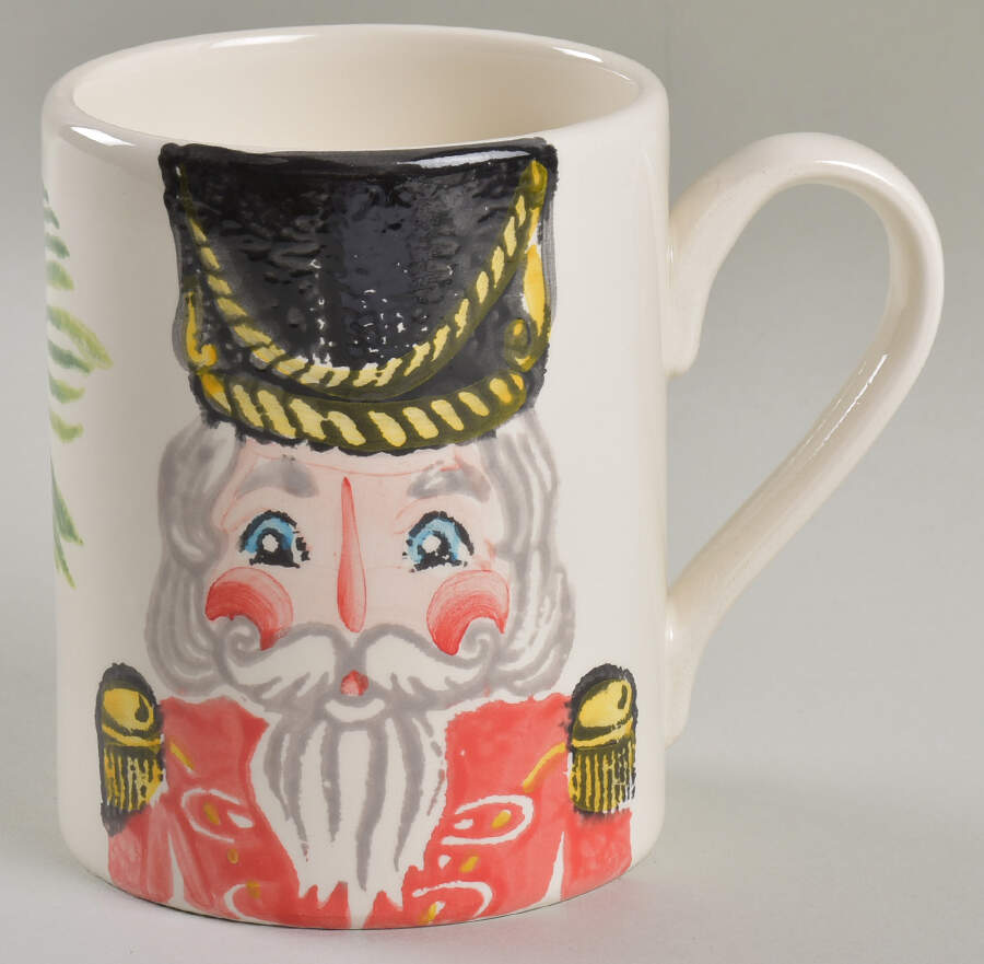 Nutcrackers Mug by Vietri (Italy)-1