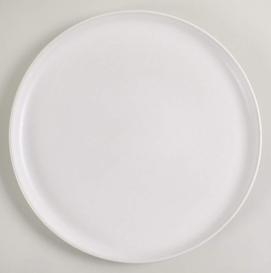 Coupe White Dinner Plate by Villacer-1