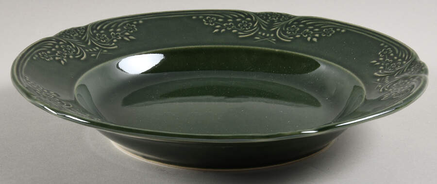 VLA6 Large Rim Soup Bowl by Villa Stoneware-1
