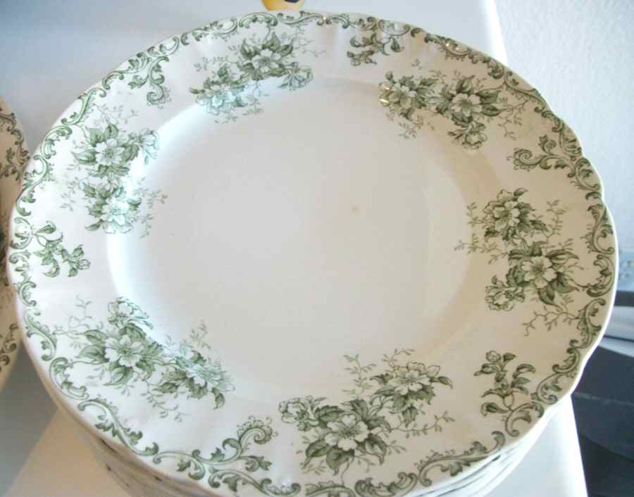 Trentham Green Dinner Plate by JH Weatherby-1