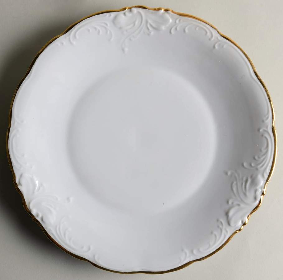 Casa Oro Dinner Plate by Wawel-1