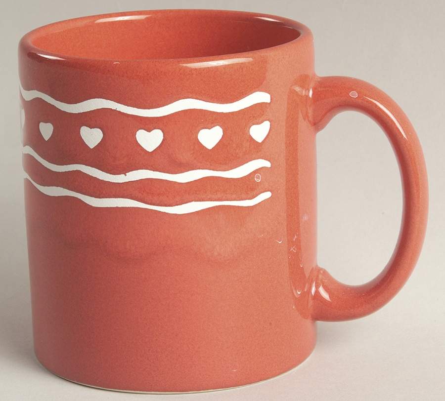 Heart Red Mug by Waechtersbach-1