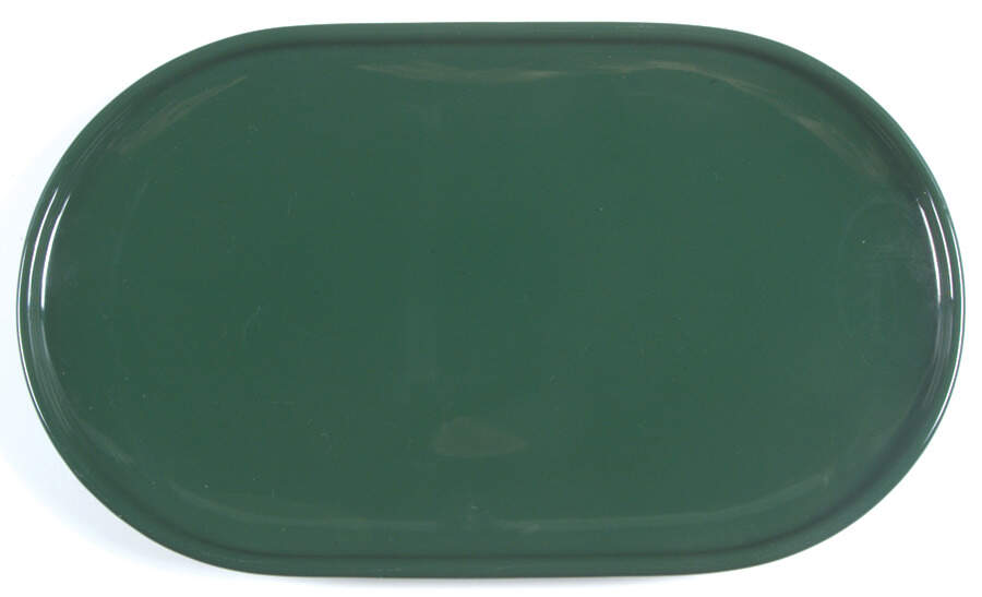 Solid Colours Hunter Green 13" Oval Serving Platter by Waechtersbach-1