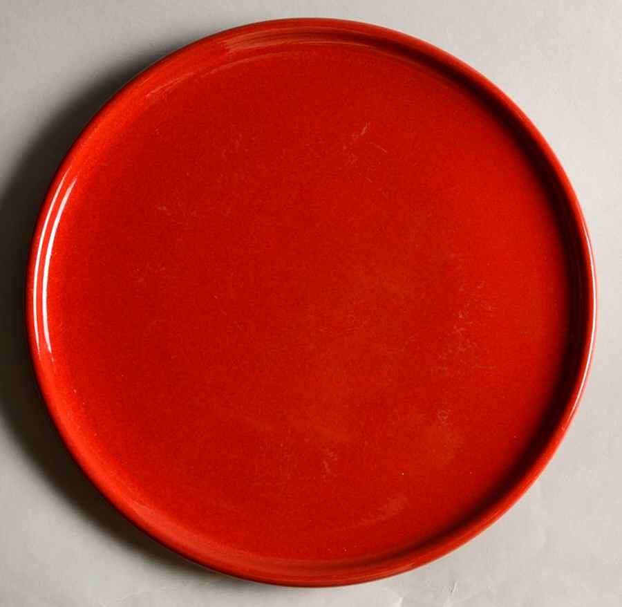 Solid Colours Red Salad Plate by Waechtersbach-1
