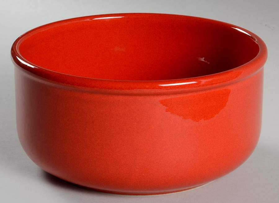 Solid Colours Red 7" Round Vegetable Bowl by Waechtersbach-1