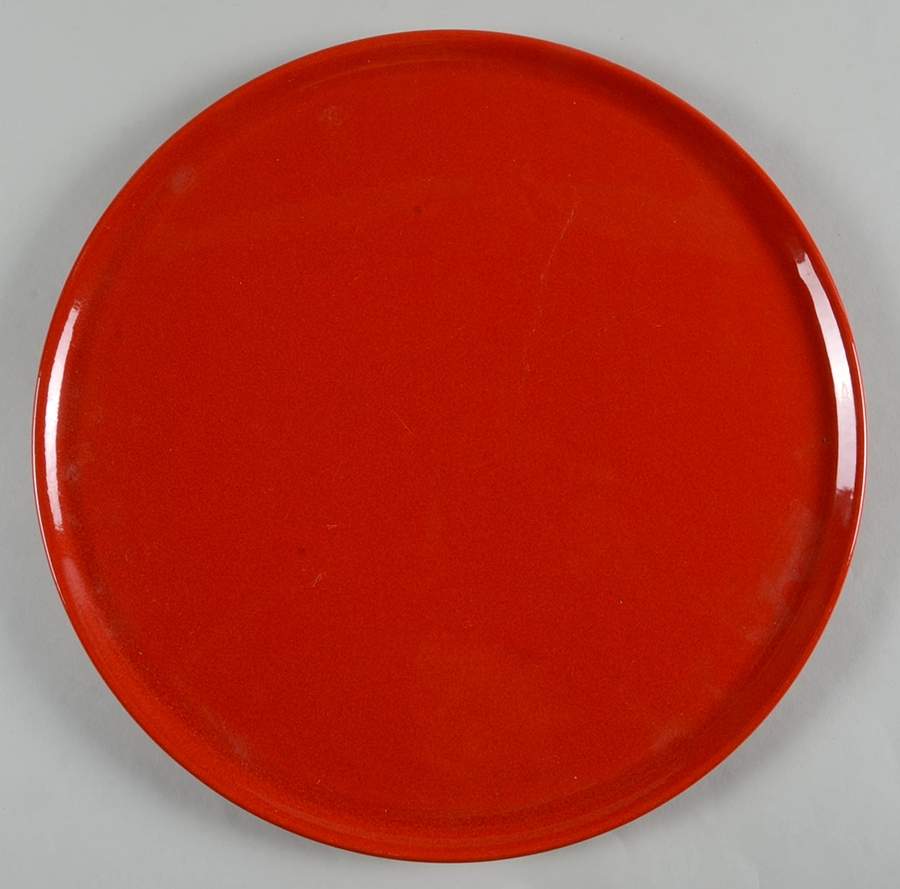 Solid Colours Red 12" Chop Plate (Round Platter) by Waechtersbach-1